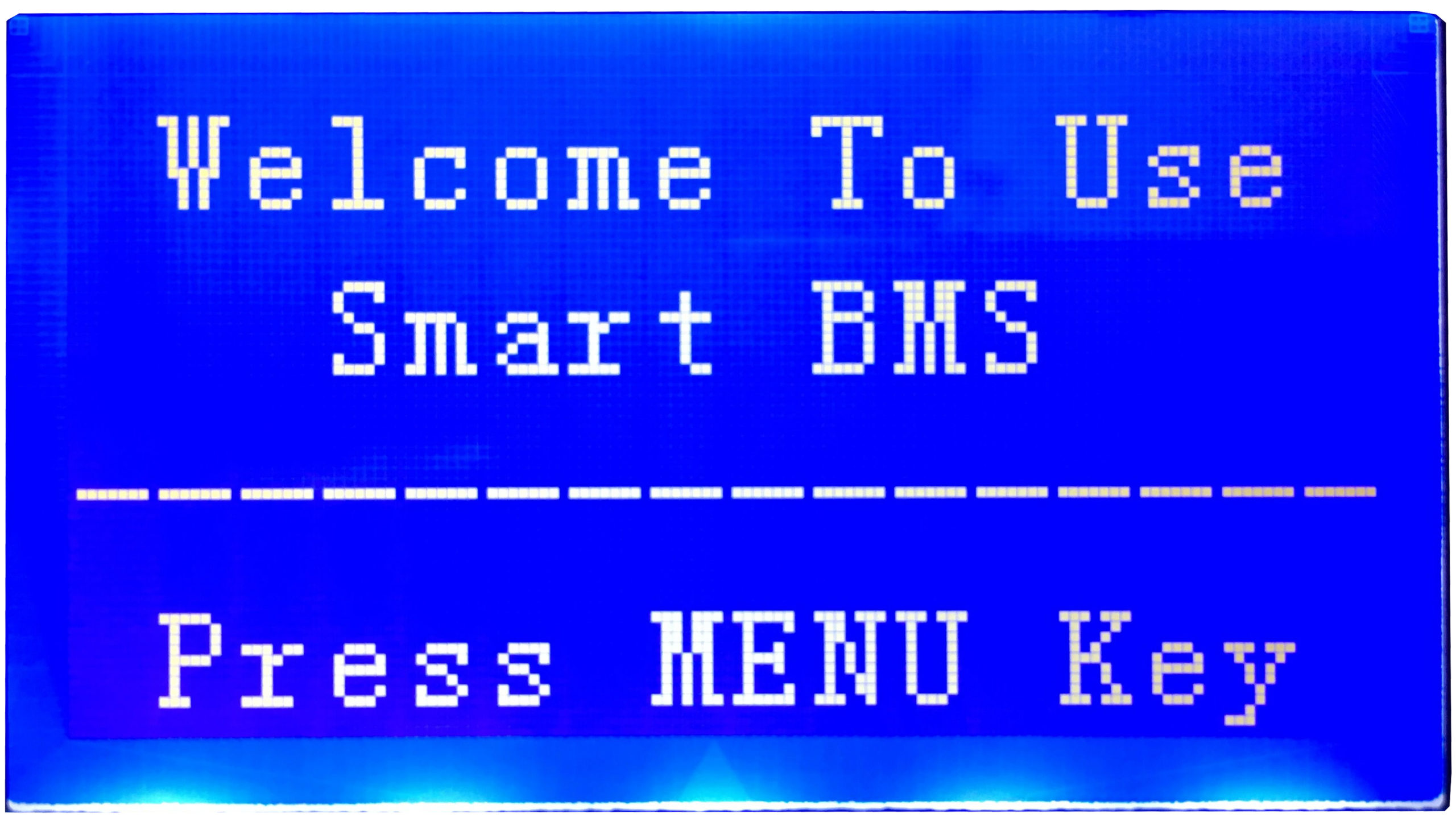 SMART BMS LCD DISPLAY